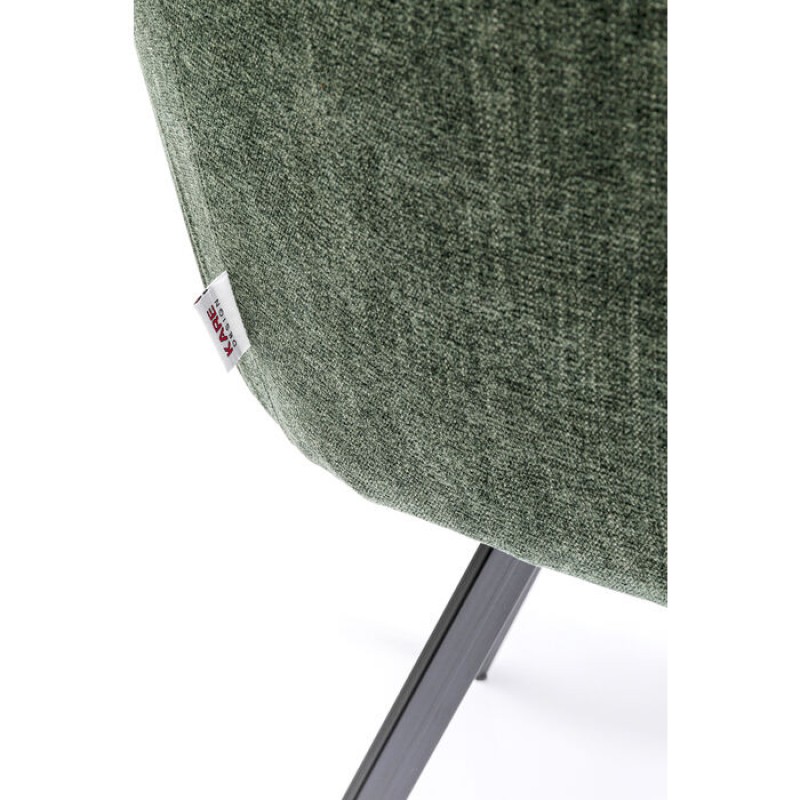 Swivel Armchair Lady Loco Coco Green